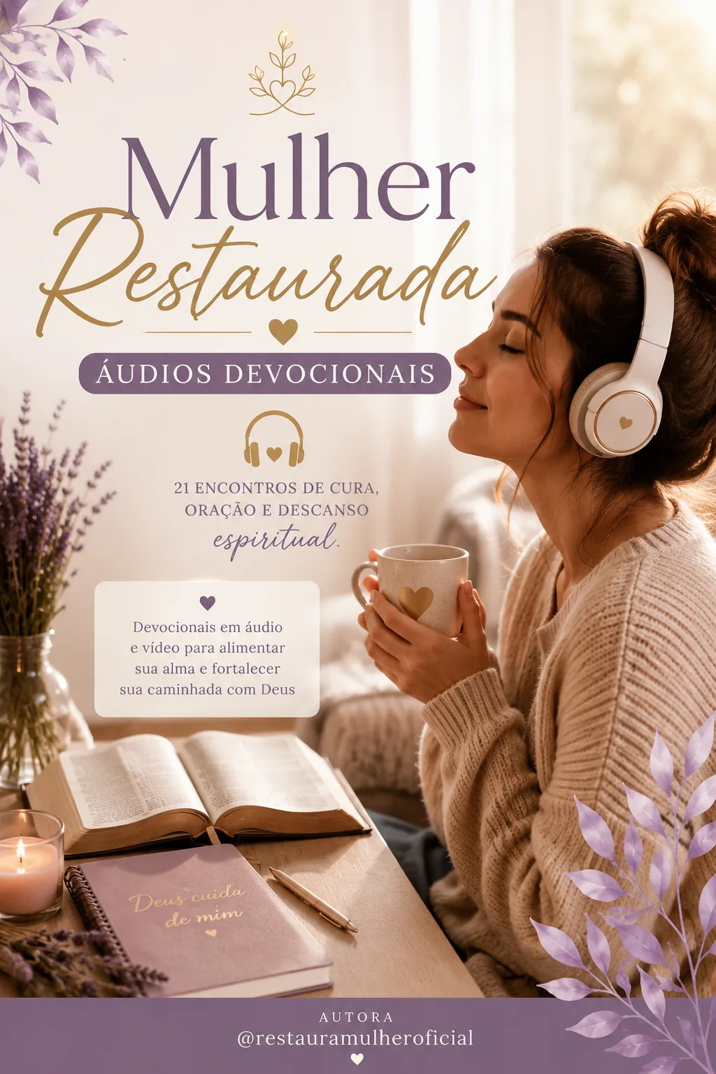 21 Áudios Devocionais Mulher Restaurada